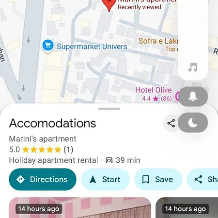 Marini's , Apartmán Vlorë